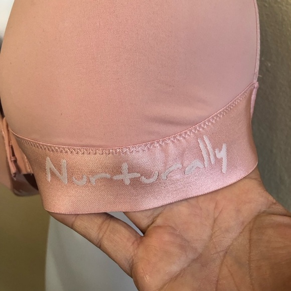 Nurturally  Pink Hands Free Maternity Nursing and Pumping Bra Sz US/Uk 36-44G/F - Picture 10 of 16